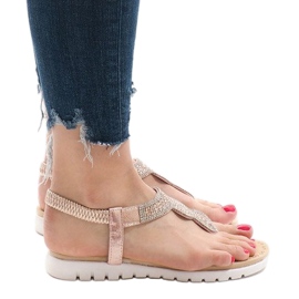 S11 koristellut vaaleanpunaiset sandaalit vaaleanpunainen 1