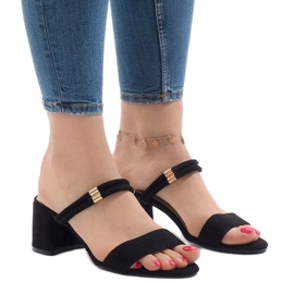 Mustat M806 korkokengät 1