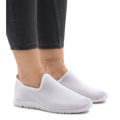 Valkoiset urheilukengät 909-17 valkoinen 1