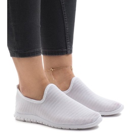 Valkoiset urheilukengät 909-17 valkoinen 2