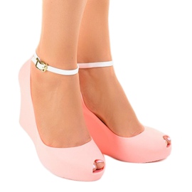 Vaaleanpunainen kumimelissa peittämätön KM06-9 1