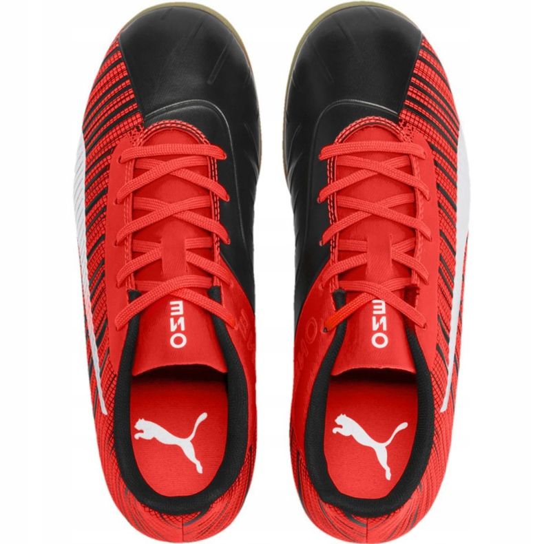 Puma One 5.4 It Jr 105664 03 jalkapallokengät monivärinen punainen 1