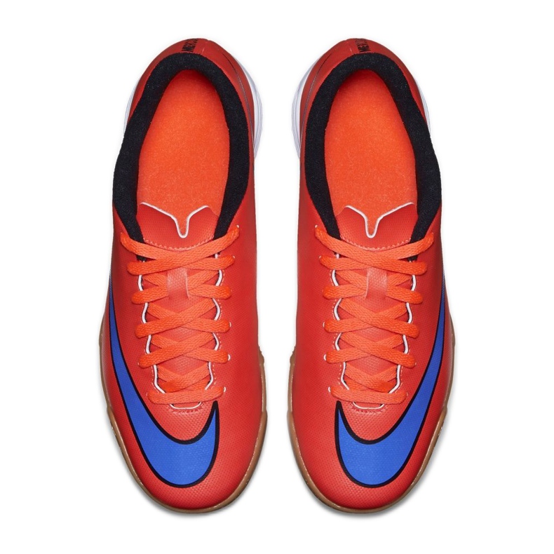 Nike Mercurial Vortex Ii Ic Jr 651643-650 jalkapallokengät punainen punainen 2