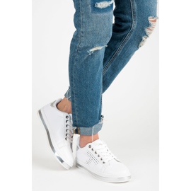 Valkoiset tennarit hologrammilla valkoinen 2