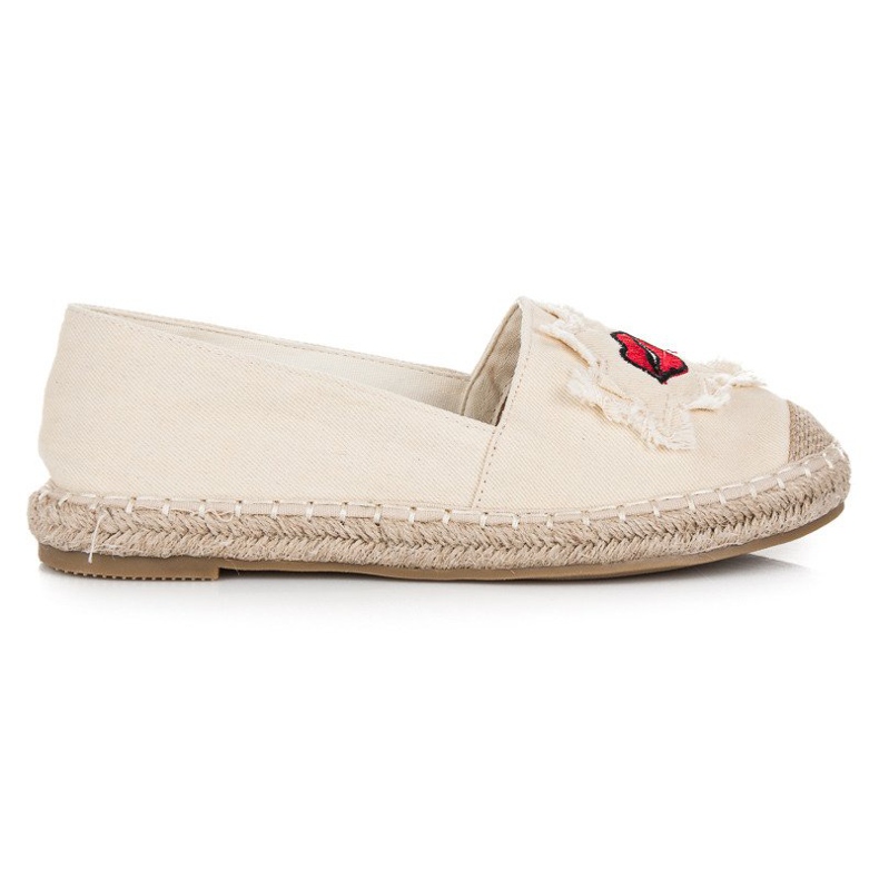 Bestelle Beiget espadrillit laastareilla 2