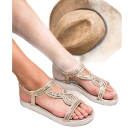 SHELOVET Wedge Slip-On Sandaalit keltainen 2