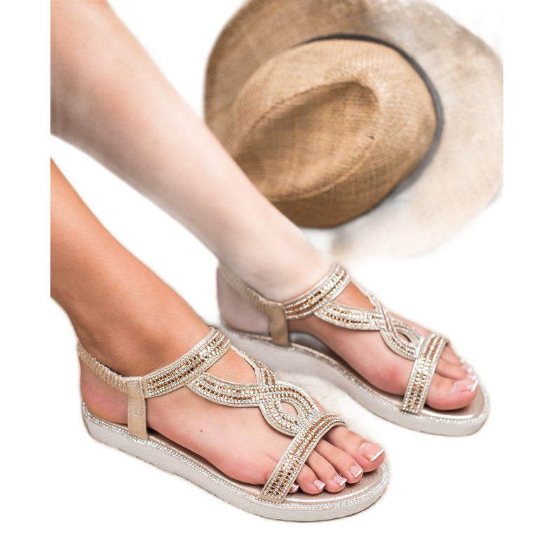 SHELOVET Wedge Slip-On Sandaalit keltainen 2