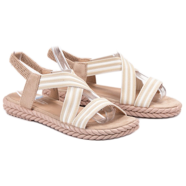 SHELOVET Mukavat naisten sandaalit ruskea 1