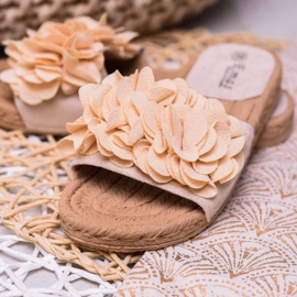 SHELOVET Beige Espadrilles -tossut 1