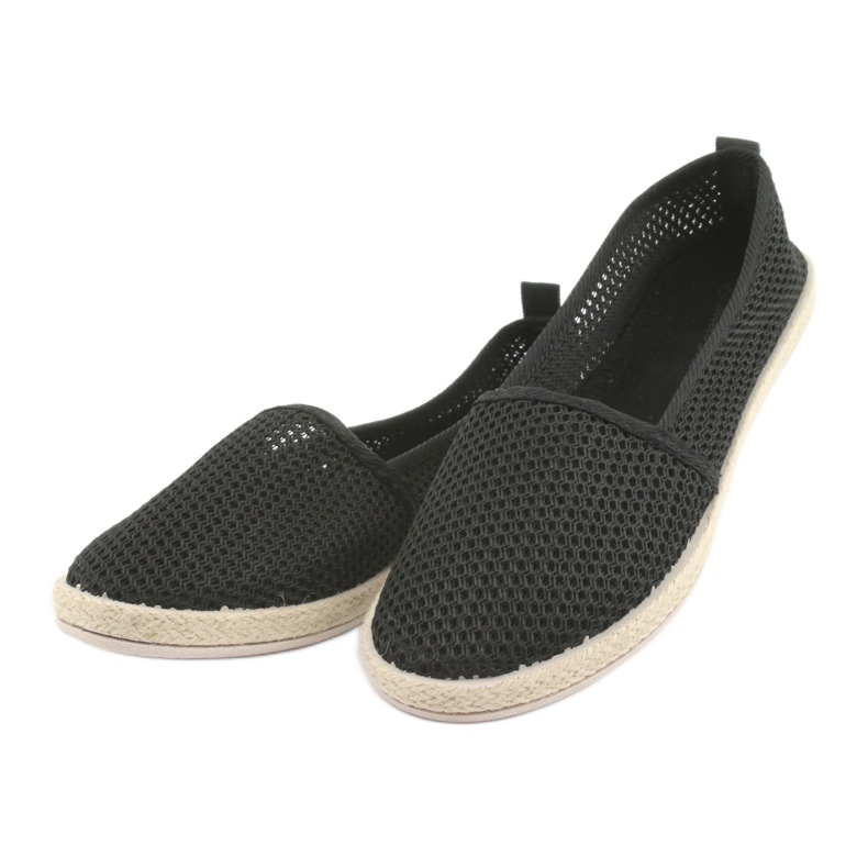 Mustat mesh -espadrillit JX1029 musta 3