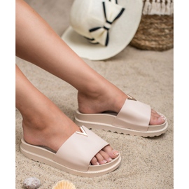 SHELOVET Tossut alustalla vaaleanpunainen 2