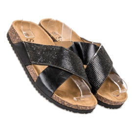 SHELOVET Klassiset mustat tossut 1