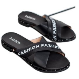 SHELOVET Muotitossut musta 1