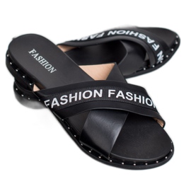 SHELOVET Muotitossut musta 2