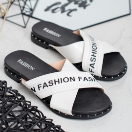 SHELOVET Valkoiset tossut valkoinen 1