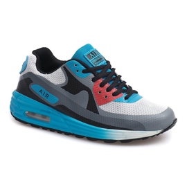 Neony Juoksukengät B306-9 Valkoinen musta sininen monivärinen 2