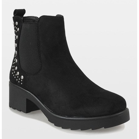 Kayla Shoes Mustat eristetyt korkokengät 88048 1