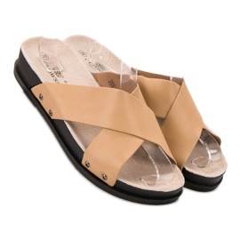 Clowse Beige tossut 2