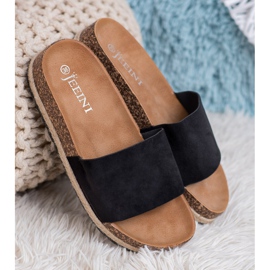 SHELOVET Suede Espadrilles musta 2