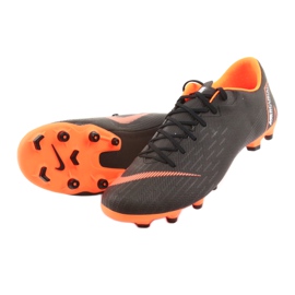 Nike Mercurial Vapor 12 Academy Fg M AH7375-081 jalkapallokengät musta 4