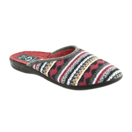 Norjalaiset villapaita -tossut Adanex musta punainen harmaa keltainen 1