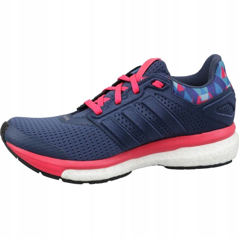 Adidas Supernova Glide 8 Gfx W AQ5059 kengät tummansininen 1