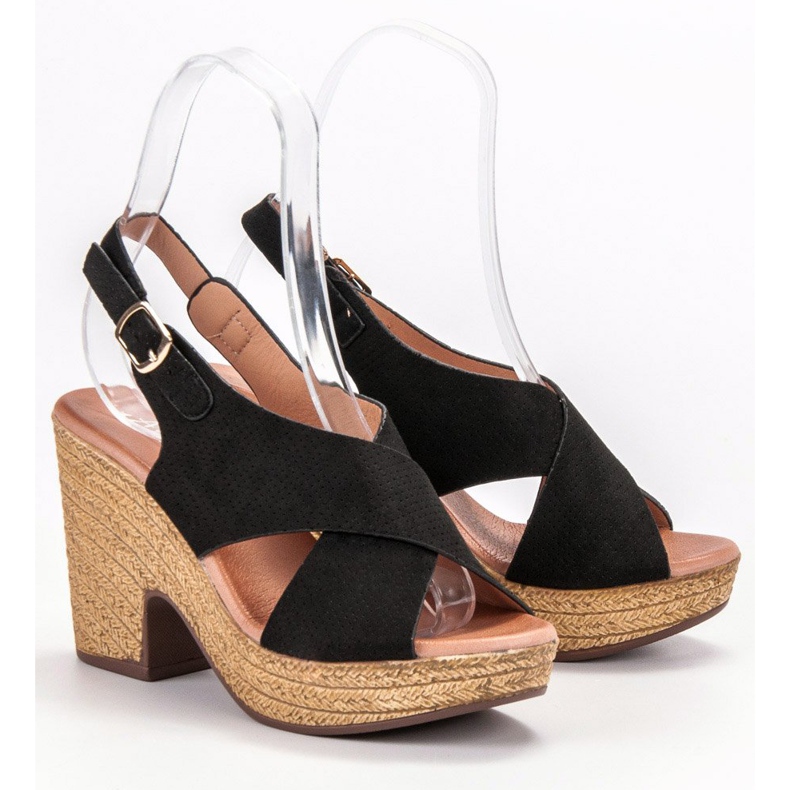 Anesia Paris Kevyet korkokengät musta 1