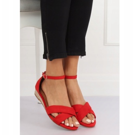 Sandaalit espadrilles punainen 9R121 Punainen 2