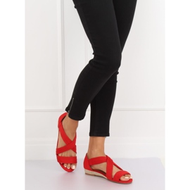 Sandaalit espadrilles punainen 9R72 Punainen 2