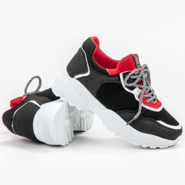 SHELOVET Muodikkaat mustat lenkkarit monivärinen 1