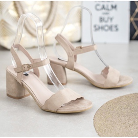 VICES mokkanahkaiset sandaalit ruskea 2 VICES mokkanahkaiset sandaalit ruskea 2