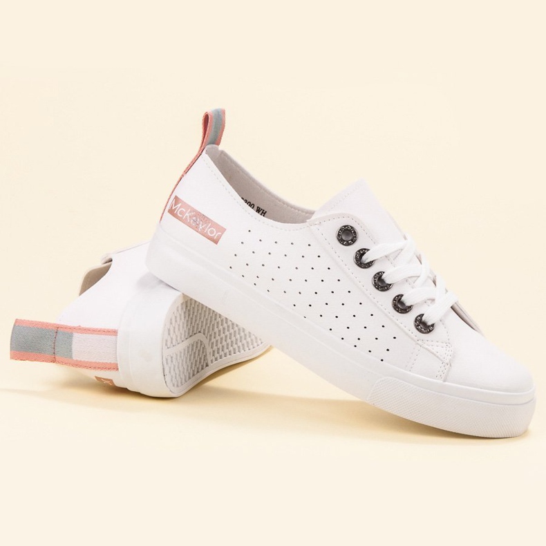 Valkoiset MCKEYLOR -kengät valkoinen 1