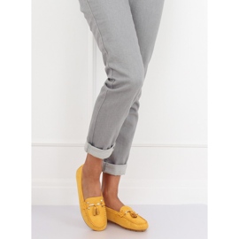 Keltainen Loaferit naisille L7183 Keltainen 1