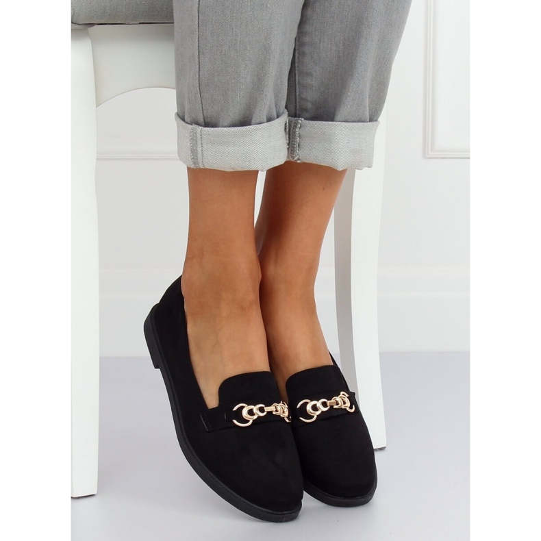 Mustat naisten kengät 1631-123 Musta 1