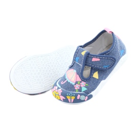 American Club lenkkarit nahkainen TEN30 sininen vaaleanpunainen 5