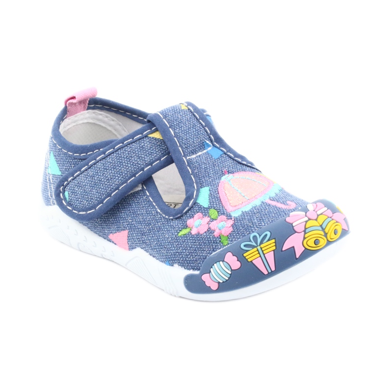 American Club lenkkarit nahkainen TEN30 sininen vaaleanpunainen 1