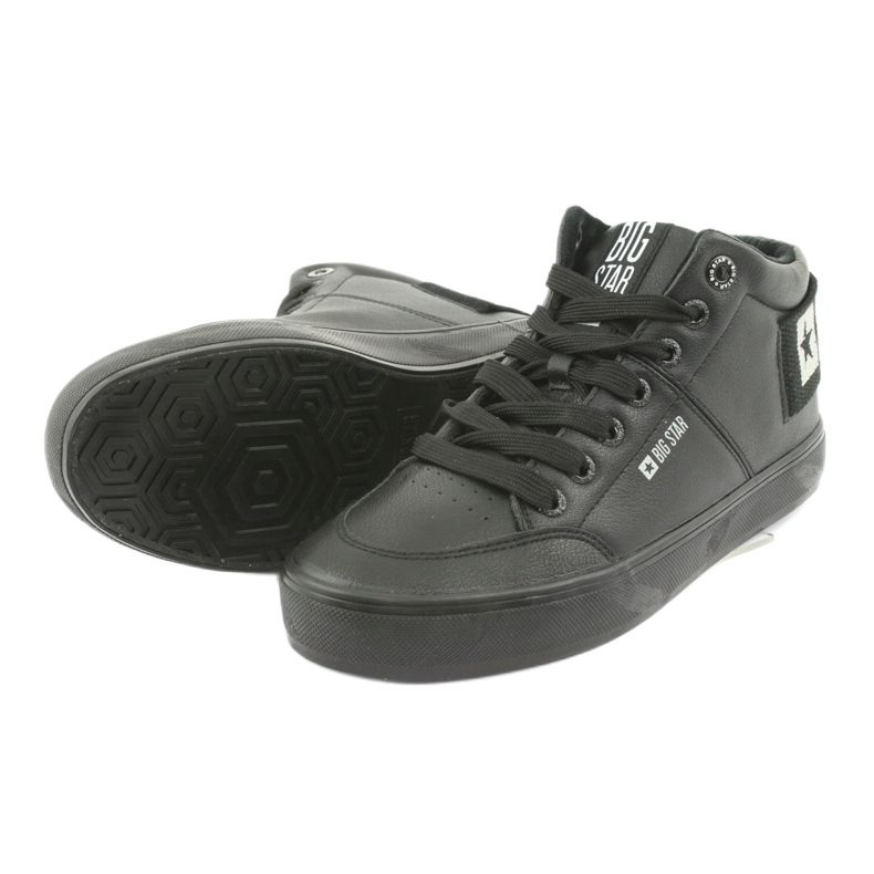 Big Star 274351 mustat korkeat lenkkarit 5