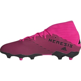 Jalkapallokengät adidas Nemeziz 19.3 Fg M F34388 pinkki vaaleanpunainen musta 1