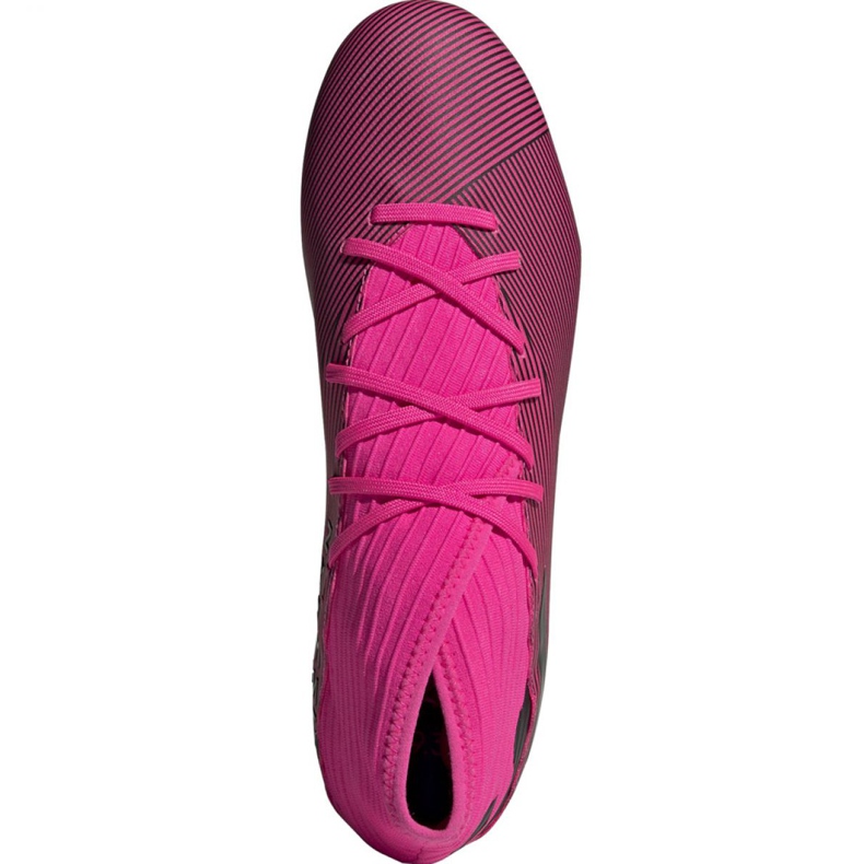Jalkapallokengät adidas Nemeziz 19.3 Fg M F34388 pinkki vaaleanpunainen musta 2