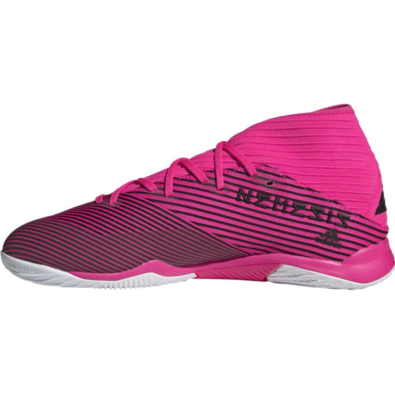 Jalkapallokengät adidas Nemeziz 19.3 In M F34411 pinkki harmaa musta 1