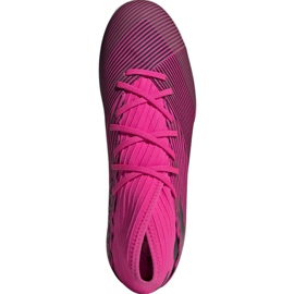 Jalkapallokengät adidas Nemeziz 19.3 In M F34411 pinkki harmaa musta 2