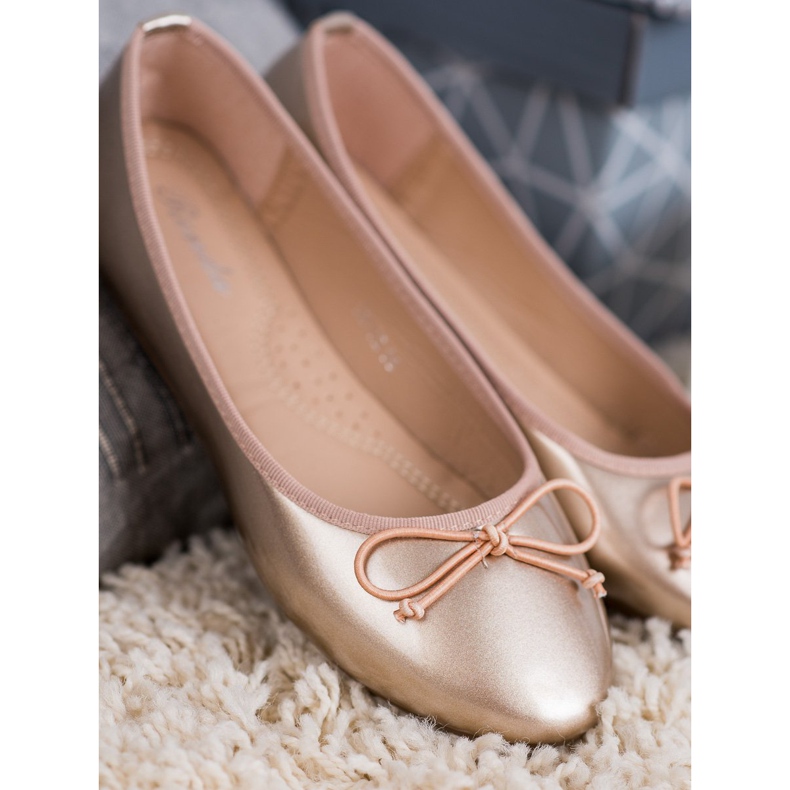 Renda Ballerina jousella keltainen 2