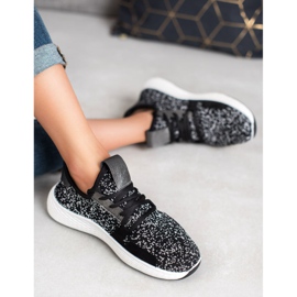 SHELOVET Liukastettavat urheilukengät musta 1