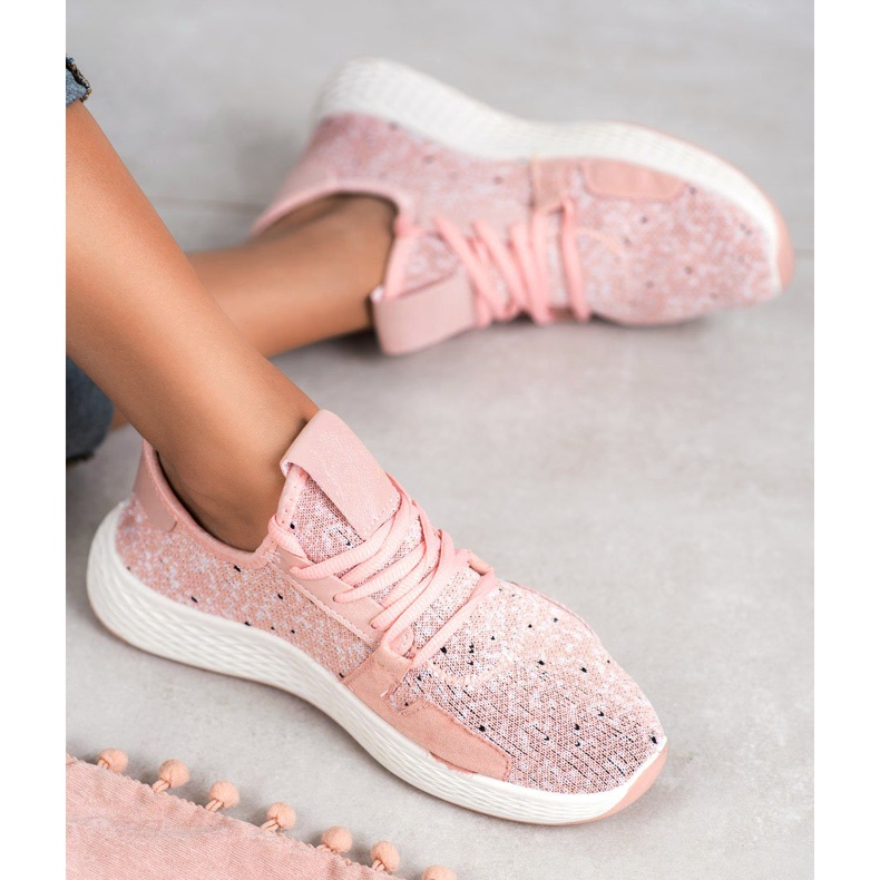 SHELOVET Liukastettavat urheilukengät vaaleanpunainen 1