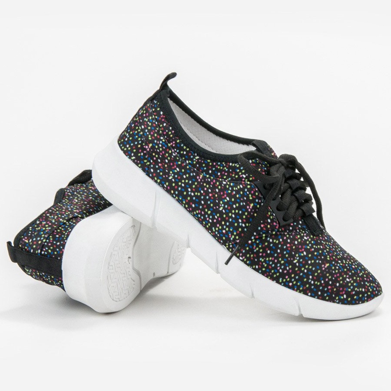 Bona Urheilujalkineet, joissa on pilkkuja musta 1