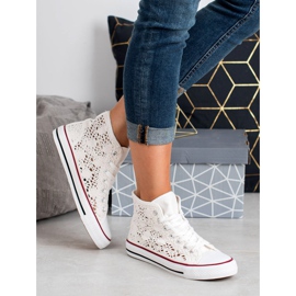 Renda Pitsi lenkkarit valkoinen 1