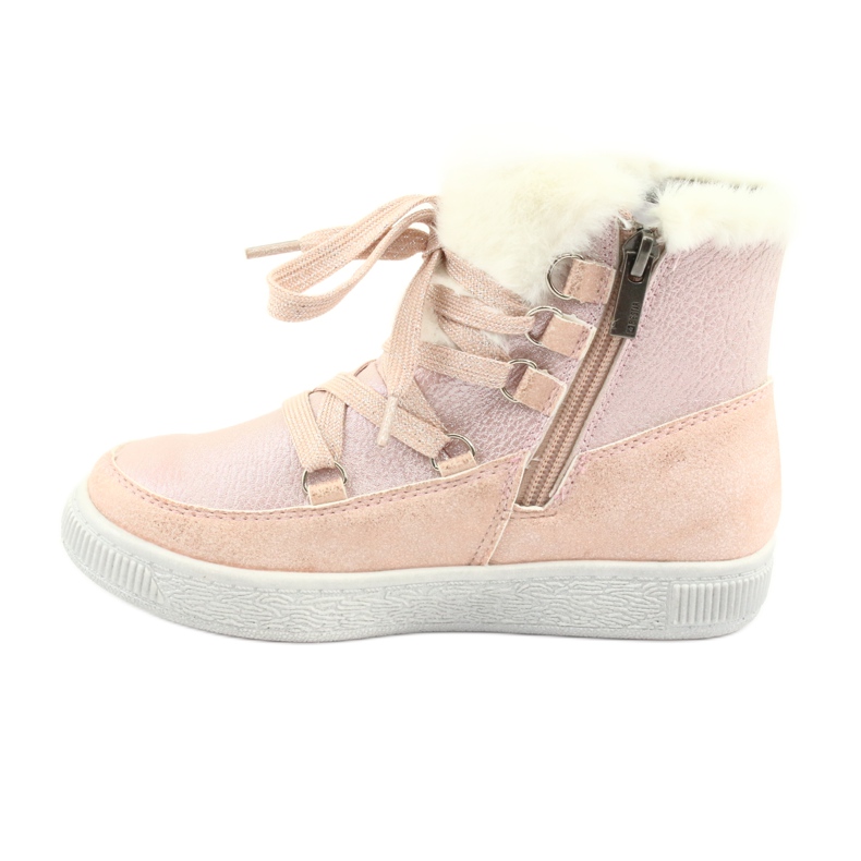 Puuterin vaaleanpunaiset saappaat Big Star 374080 vaaleanpunainen keltainen 2