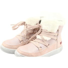 Puuterin vaaleanpunaiset saappaat Big Star 374080 vaaleanpunainen keltainen 5