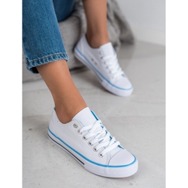 SHELOVET Klassiset valkoiset lenkkarit valkoinen 1