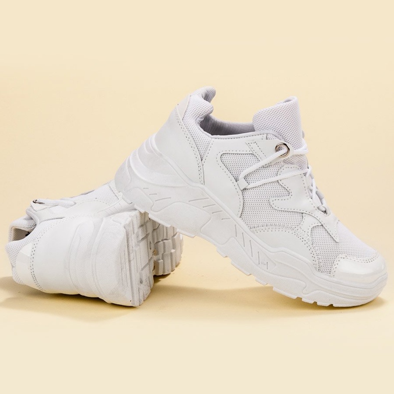 Small Swan Nauhalliset lenkkarit valkoinen 1